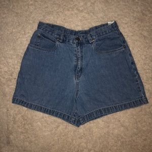 Vintage High-Waisted Shorts